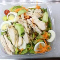 Caesar Grilled Chicken Salad · 