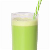 Green Blast Power Juice · Apple, kiwi, kale, and cucumber.