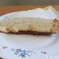 Sour Cream Cheesecake · Sour Cream Topping, Graham Cracker Crust