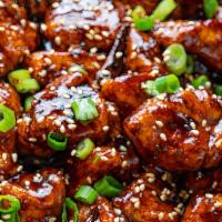 General Tso'S Chicken · Hot & Spicy. Chunks of deep fried white meat chicken very tender juicy with special spicy sa...