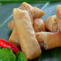 Vegetable Spring Roll · Served with sweet plum sauce