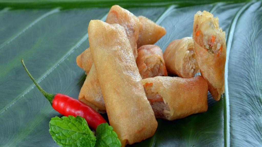 Vegetable Spring Roll · Served with sweet plum sauce