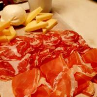 Salumi E Formaggi Selection Of 5 · Daily Chef's selection of mixed salumi and cheeses