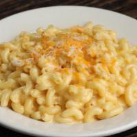 Classic Mac · Traditional mac & cheese, topped with shredded cheese