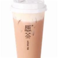 Cheese Milk Black Tea / 芝士红玉奶茶 · Traditional Milk Tea, served with special liquid sweet and salty cheese foam.

The Milk Tea ...