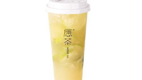 Fresh Lemon Four  Season Oolong Tea / 爆柠四季春 · Fresh Lemon and Lime served with Premium Four Season Tea. Large Only.