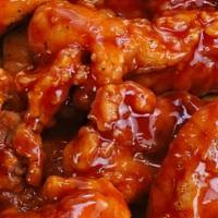 30 Pieces Boneless Buffalo Wings (3 Dips) · Fresh jumbo white meat chicken tenders are covered with your choice of our wing sauce. Serve...