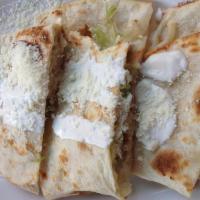 Pollo Quesadilla · Chicken.