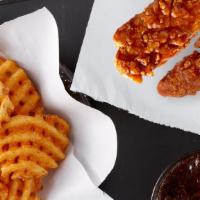 2 Tender Meal · 2 Hand-Breaded Tenders, Regular Waffle Fries, and a Drink! 901-1,828 cal.