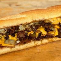 Ribeye Cheesesteak · Build your own cheesesteak: your choice of cheese & toppings. Make it your own!