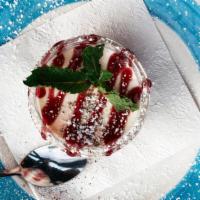 Cherry Panna Cotta · Gluten free Italian dessert of sweetened cream thickened with gelatin and molded.