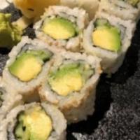 Avocado Cucumber Roll · Contain sesame seed