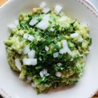 Guacamole, Chips, Salsa · ** Due to the recent ban on importing avocados from Mexico, we had to temporarily raise our ...