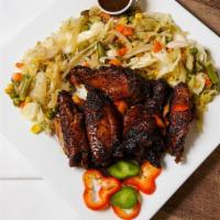 Small Sweet Chili Jerk Wings Meal · 