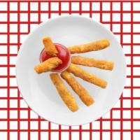 Mozzarella Fingers (6 Pcs) · Mozzarella cheese fingers crumbed and pan-fried till golden and crisp.