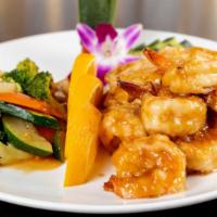 Hibachi Chicken & Shrimp Dinner · 