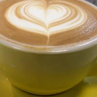 Flat White · 6oz
Double shot of espresso with 4 oz of lightly textured milk. No Foam. Australian Café spe...