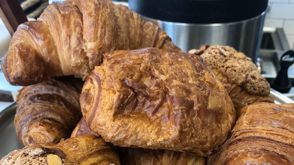 Balthazar Croissants · Balthazar croissants, chocolate or almond or plain butter