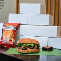 Boxed Lunch · Any sandwich, bag of chips, cream'wiches, and drinks