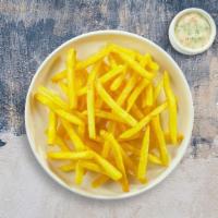 Tasty Fries · Idaho potato fries cooked until golden brown and garnished with salt.