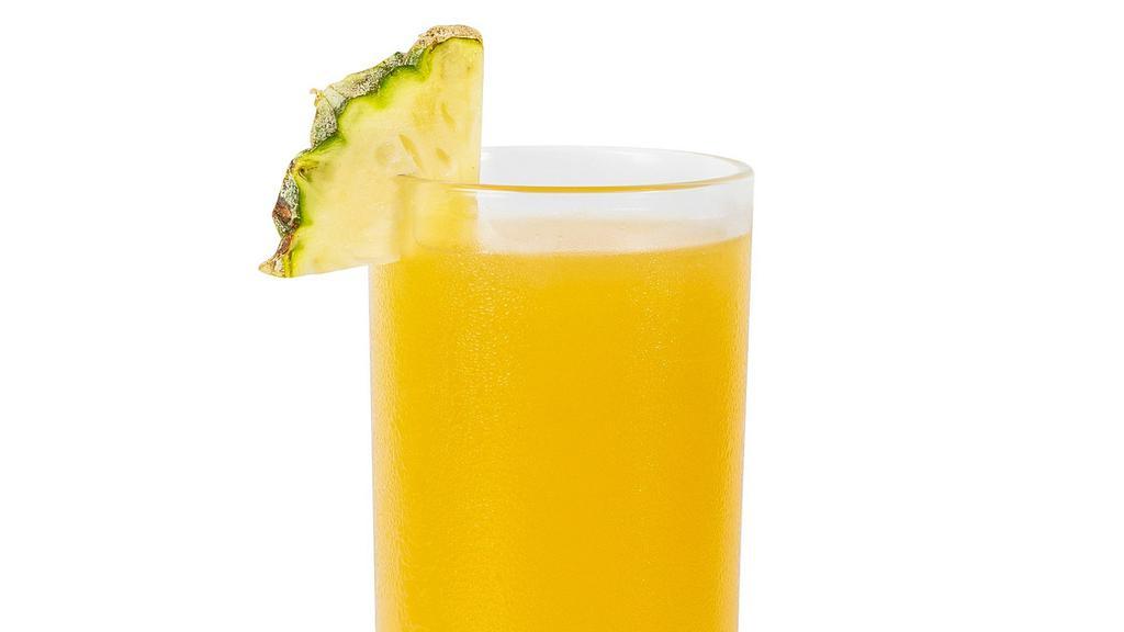 Aloha Juice · Pineapple, mango, and orange.