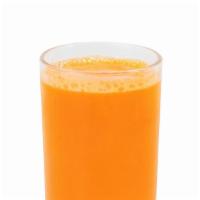 Orange Carrot Twist Juice · Orange and carrot juice.