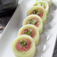 Sashimi Cucumber Roll · 