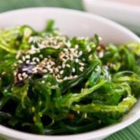 Seaweed Salad · Fresh seasoned seaweed.