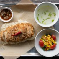 Zab Fried Chicken And Sticky Rice · Fried chicken with thai's favorite zab seasoning (spicy, citrusy, salty with a hint of sweet...