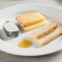 Cheese Plate · Daily selection of goat, cow, and sheep's milk cheeses with Hudson Valley honey. Comes with ...