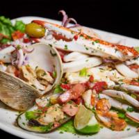 Ensalada De Mariscos · Seafood Salad