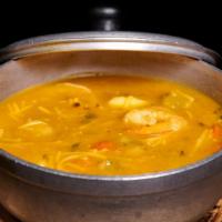 Sopa De Camarones · Shrimp Soup