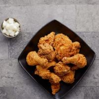 Whole Chicken Half Size · Slightly crispy & tender bone-in chicken. Delicately battered and well-seasoned with savory ...