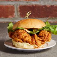 Southern Style Chicken Sandwich · Cajun seasoning Fried Chicken with lettuce and spicy ranch sauce