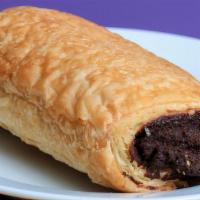 Chocolate Croissant · Croissant filled with fudgy chocolate.