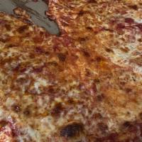 Large Pizza 16” · Pizza sauce and mozzarella cheese