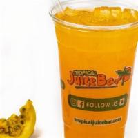 Chinola Juice · Taste the tropics with natural passion fruit juice, served chilled. 20 oz