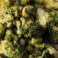 Broccoli · Sauteed broccoli with garlic & oil.
