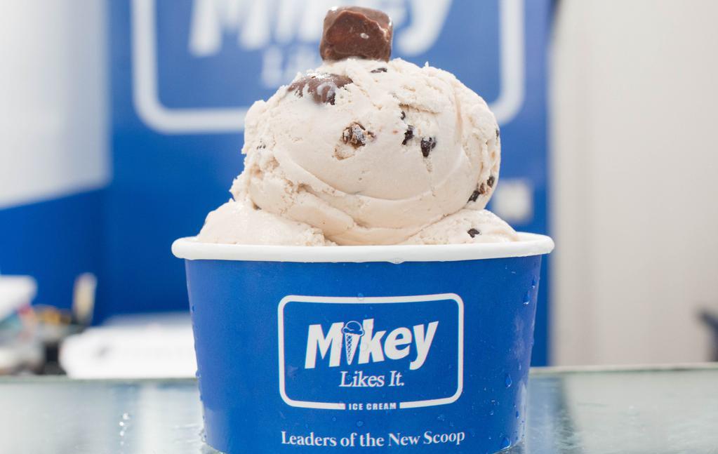 Truffle Shuffle · What happens when you mix milk chocolate ice cream with your favorite mini semi-sweet chocolate chips and mini chocolate covered marshmallows? A chocolate explosion that will have you craving more.