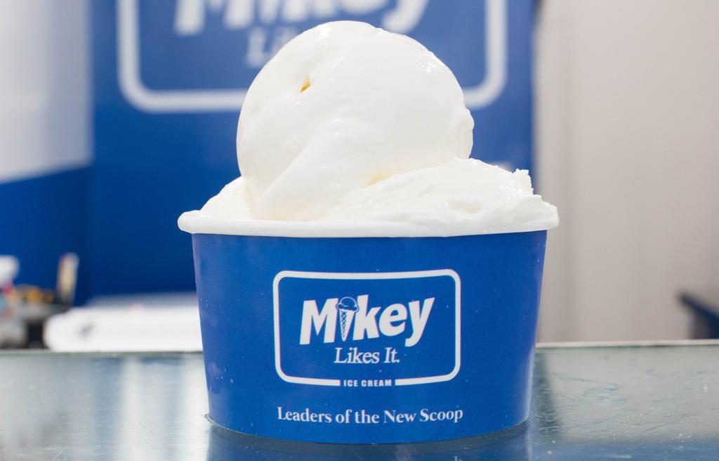 Ice Ice Mikey · Not just your traditional vanilla, this is triple vanilla. Enjoy a blend of three of the worlds most flavorful vanilla beans in every spoonful.