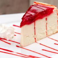 Strawberry Cheese Cake · This is new York styled cheesecake is creamy, rich smooth, dense and absolutely delicious.