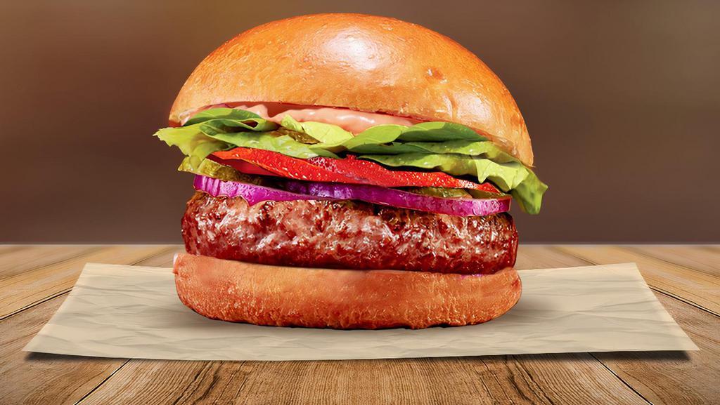 Beyond Burger · 20 GRAMS PROTEIN. The world’s first plant-based burger that looks, cooks and satisfies like beef without GMOs, soy, or gluten. Made from plants. Made for meat lovers.
*Prepared on the same grill as meat products*