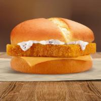 Fish Sandwich  · Includes Homemade Tarter Sauce and Slice of American Cheese