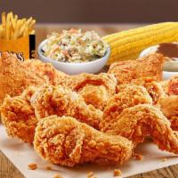 12 Pc Chicken Or Tender'S W/ 4 Signature Side'S And 6 Biscuit'S  · Tender, juicy, and crisp 100% natural chicken with a flaky, buttery, freshly baked biscuit.,...