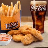 6 Nuggets With Fries & Soda · 