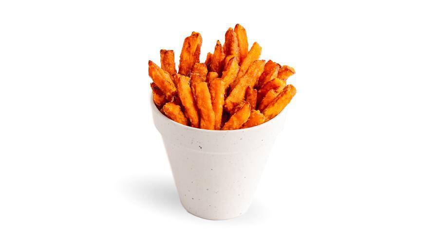 Sweet Fries (Gf,V) · gf- gluten free, v- vegan; served with a sauce of your choosing
