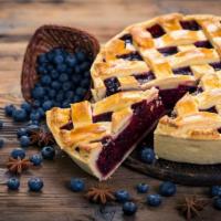Blueberry Pie · Beautiful Blueberry Pie Slice.