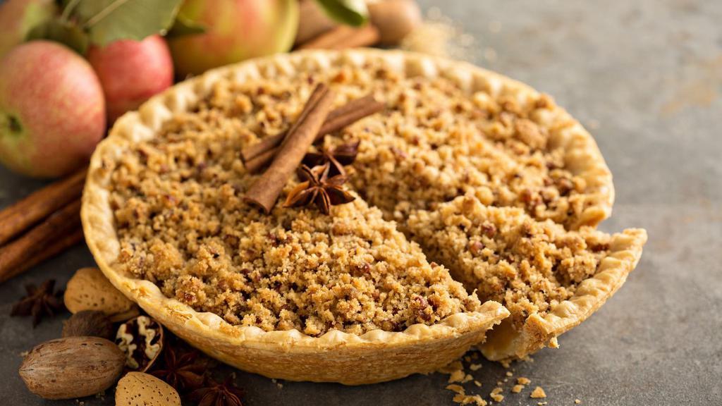 Apple Crumb Pie · Crumble with our Apple Crumb Pie.