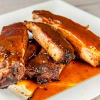 Bbq Ribs Sandwich(Weekends Only) · South Carolina style ribs cooked low and slow., topped with 