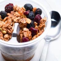 Granola Labs Parfait (Vg) · coconut yogurt, coconut oil, cashews, cranberries, cinnamon, quinoa, granola labs granola an...